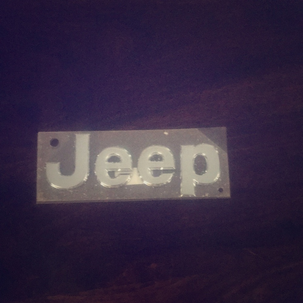 Jeep original decal